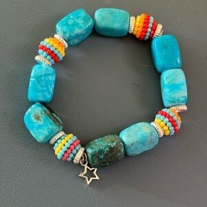 Handmade beaded bracelet